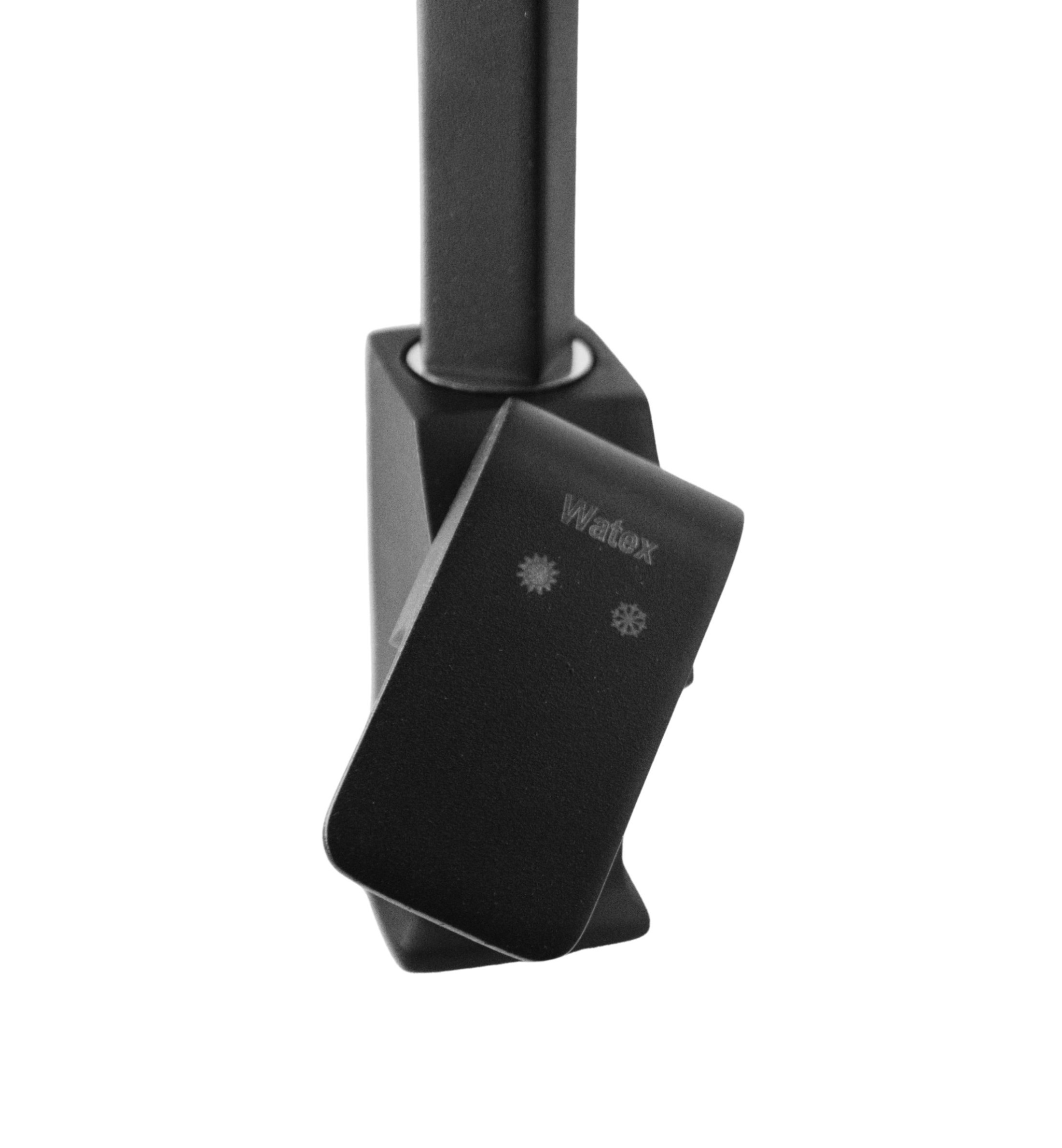 Negro Döner Borulu Lavabo Bataryası Siyah