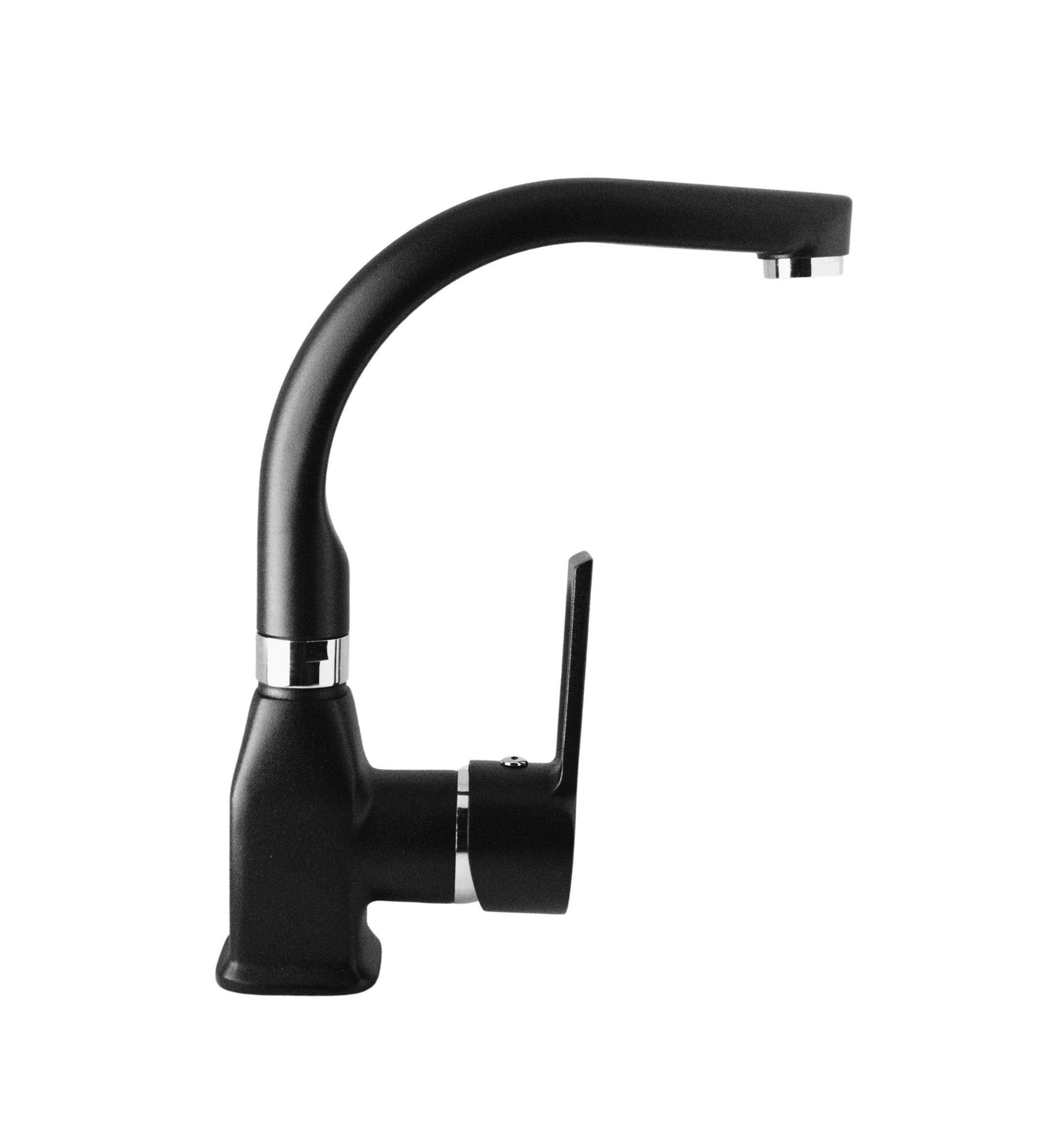 Rio Döner Borulu Lavabo Bataryası Siyah