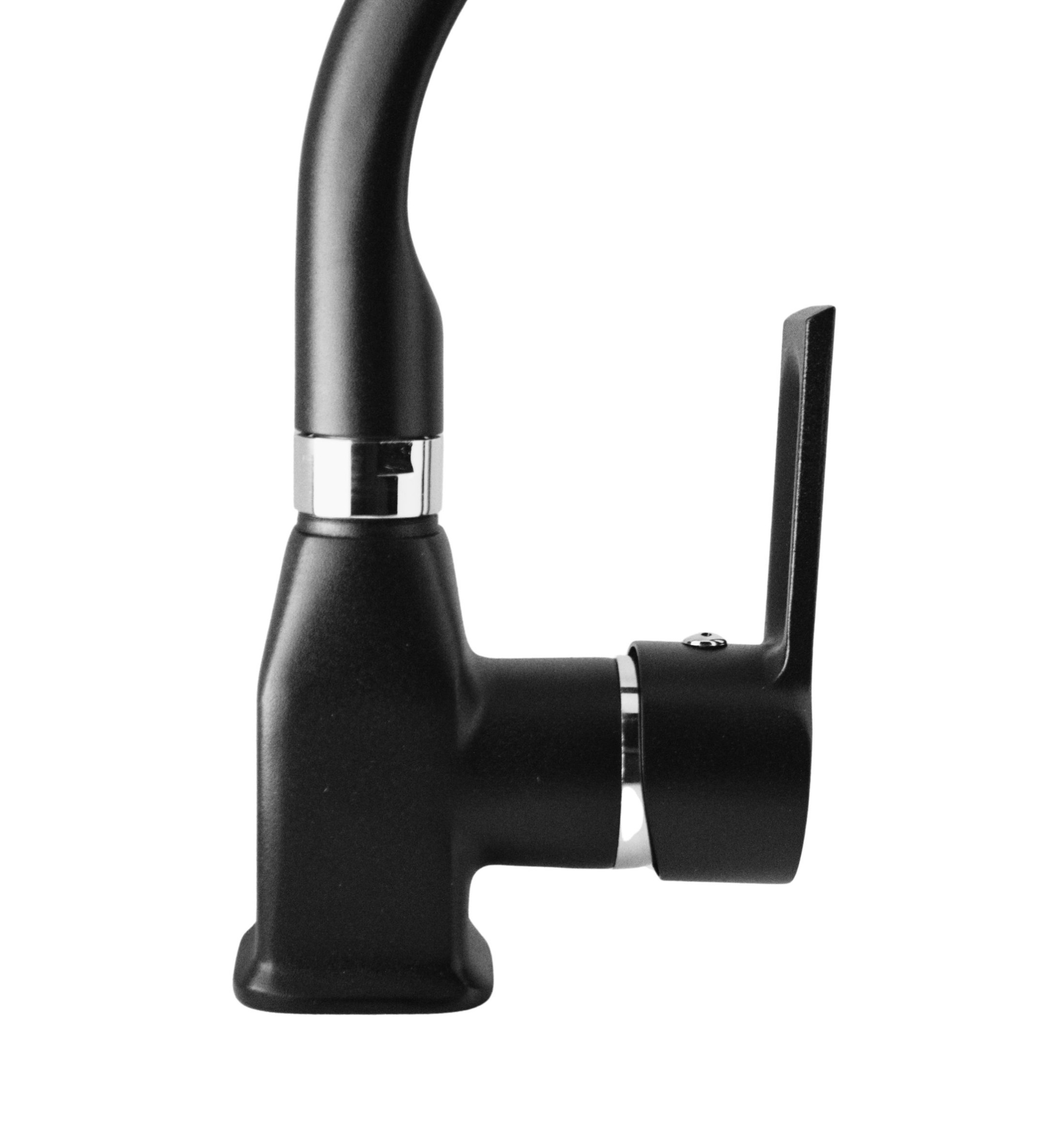 Rio Döner Borulu Lavabo Bataryası Siyah