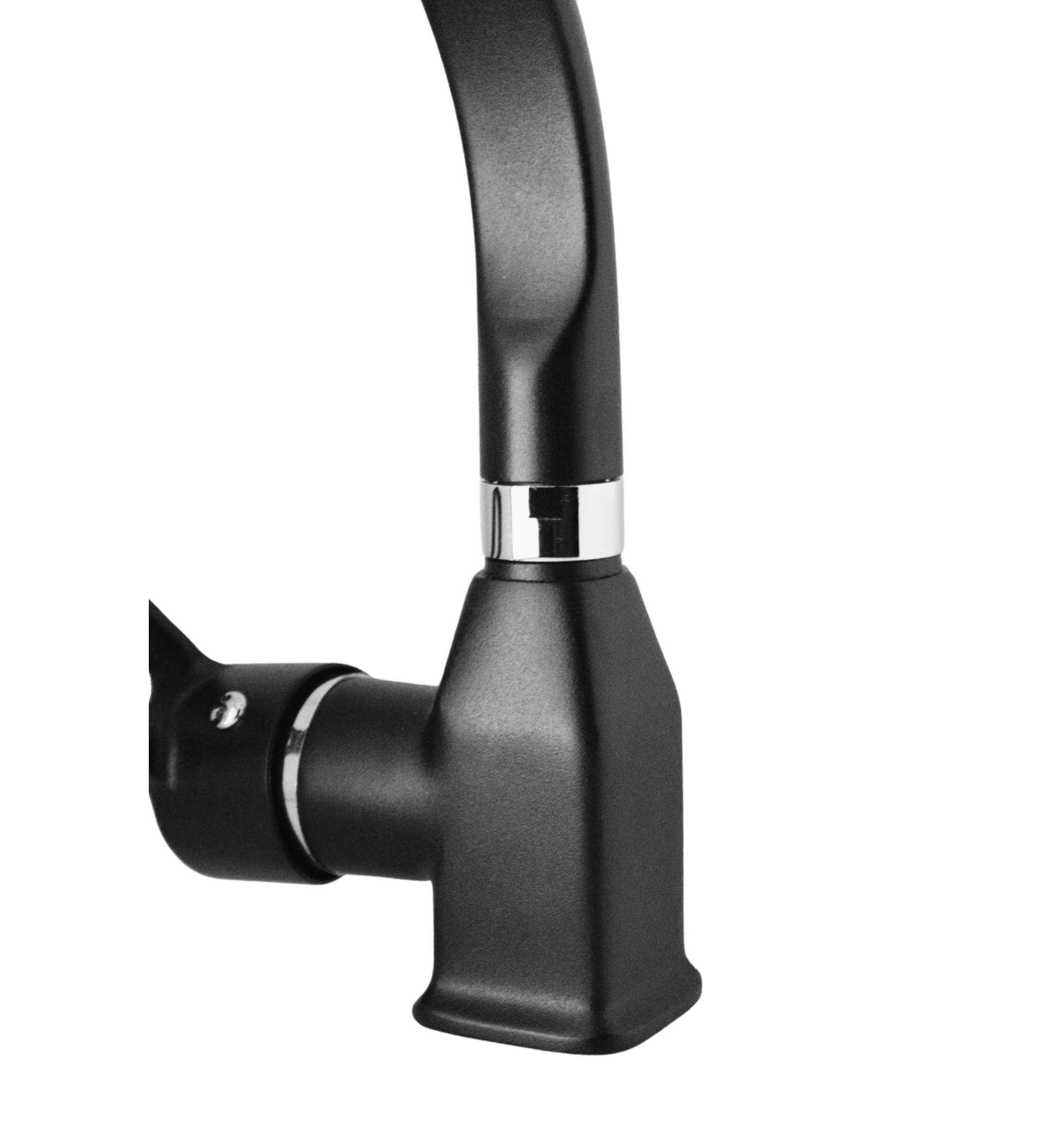 Rio Döner Borulu Lavabo Bataryası Siyah