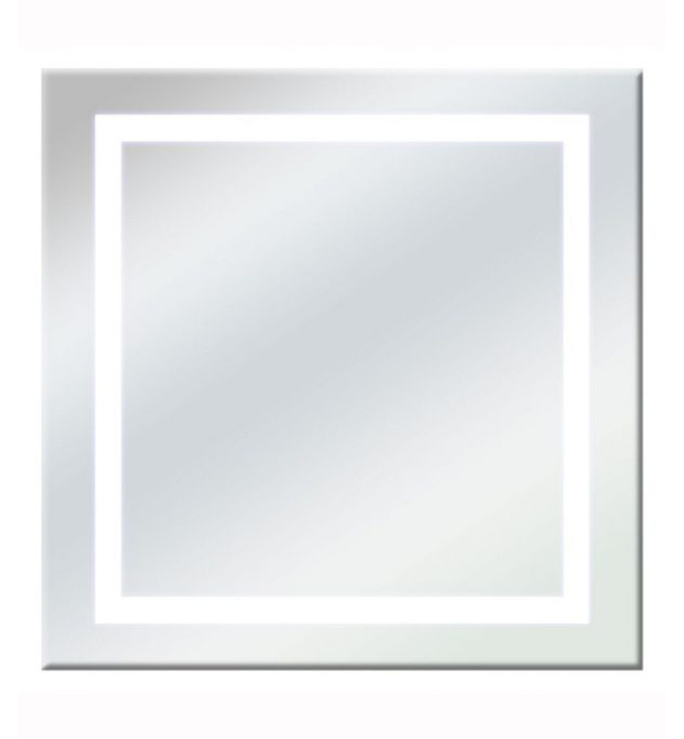 Scia Düğmeli LED'li Ayna 80x80