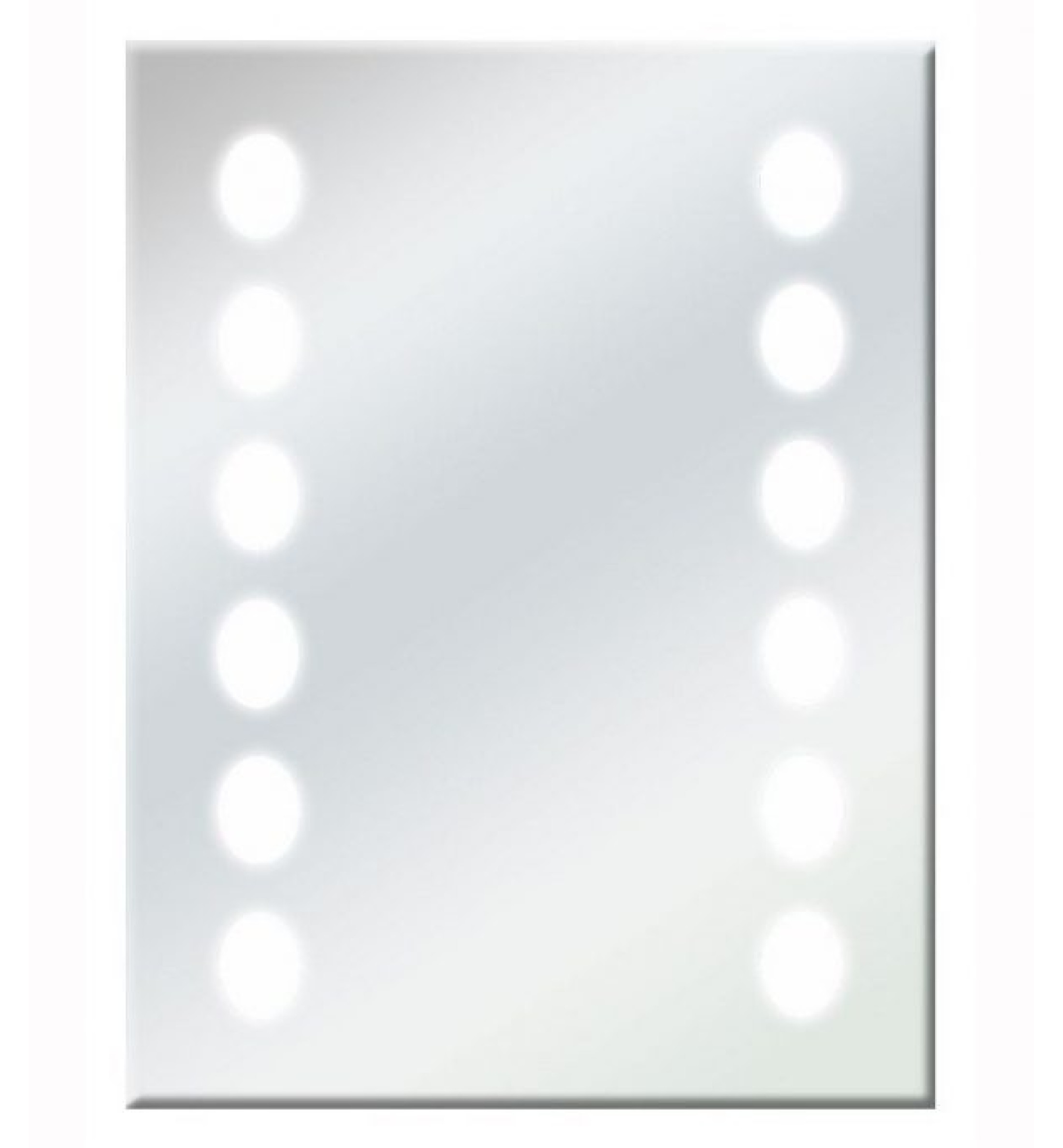 Tondo Düğmeli LED'li Ayna 80x60