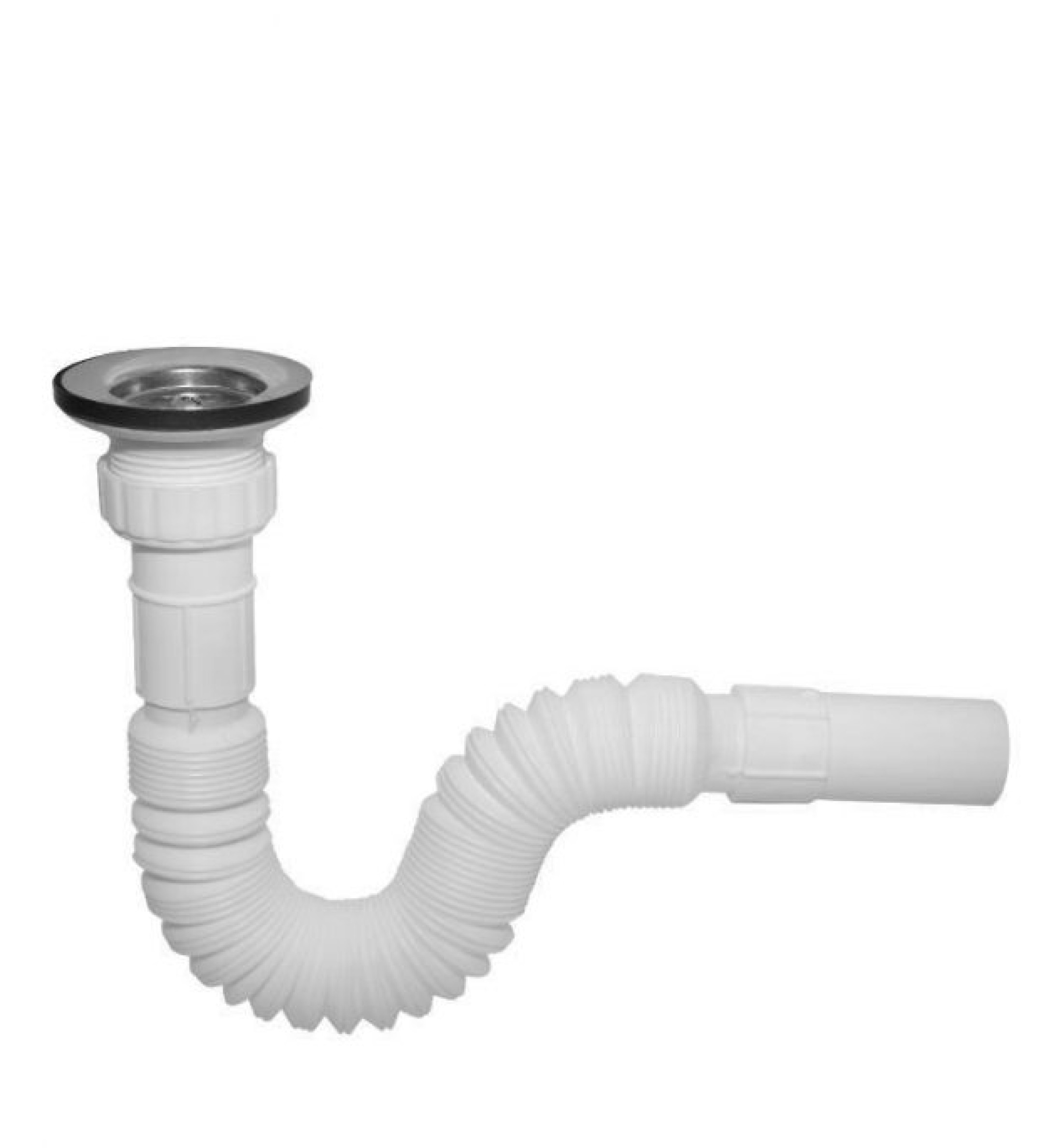 Körüklü Lavabo Evye Sifonu Ø:32